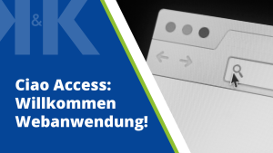 Thumbnail zum Blogpost "Ciao Access- Willkommen Webanwendung" auf https://access-beratung.team